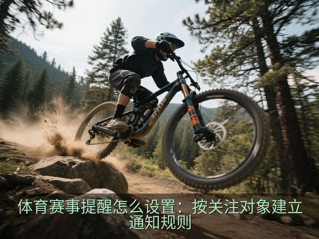 体育赛事提醒怎么设置：按关注对象建立通知规则