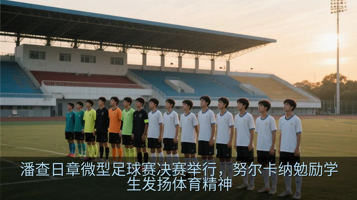 学生足球队在比赛中拼抢