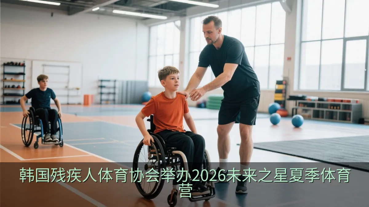 韩国残疾人体育协会举办2026未来之星夏季体育营